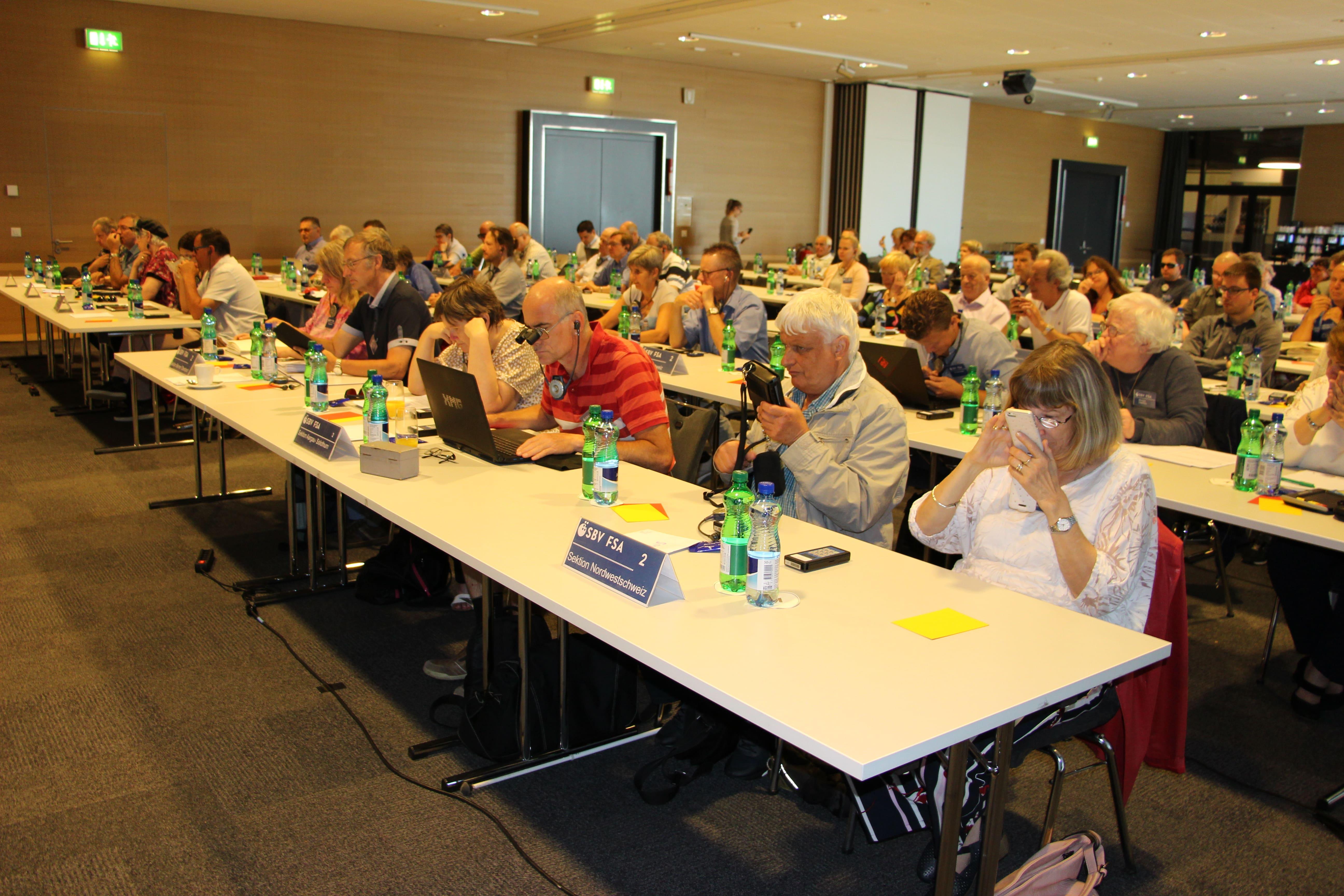 Assemblée des délégués de la FSA 2019 à la Kursaal de Berne