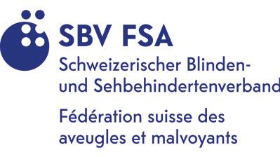 Logo Schweizerische Blinden- und Sehbehindertenverband, Fédération suisse des aveugles et malvoyants