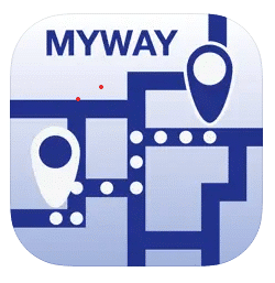 Logo von der App MyWay Pro