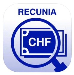 Logo von der App Recunia