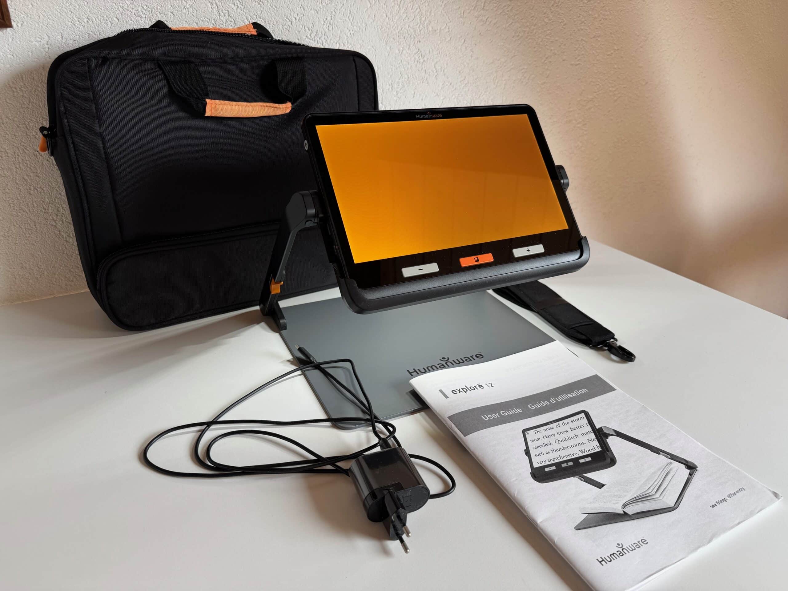 Loupe électronique HumanWare Exploré 12