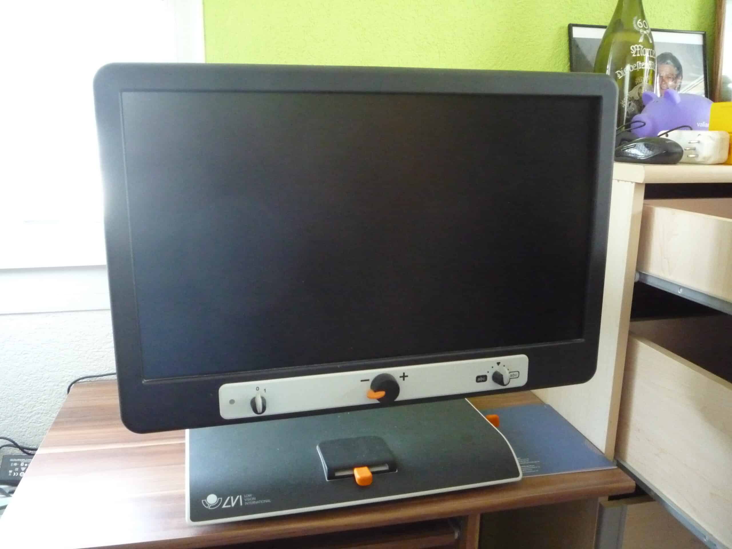 Vergrösserungsbildschirm für Sehbehinderte