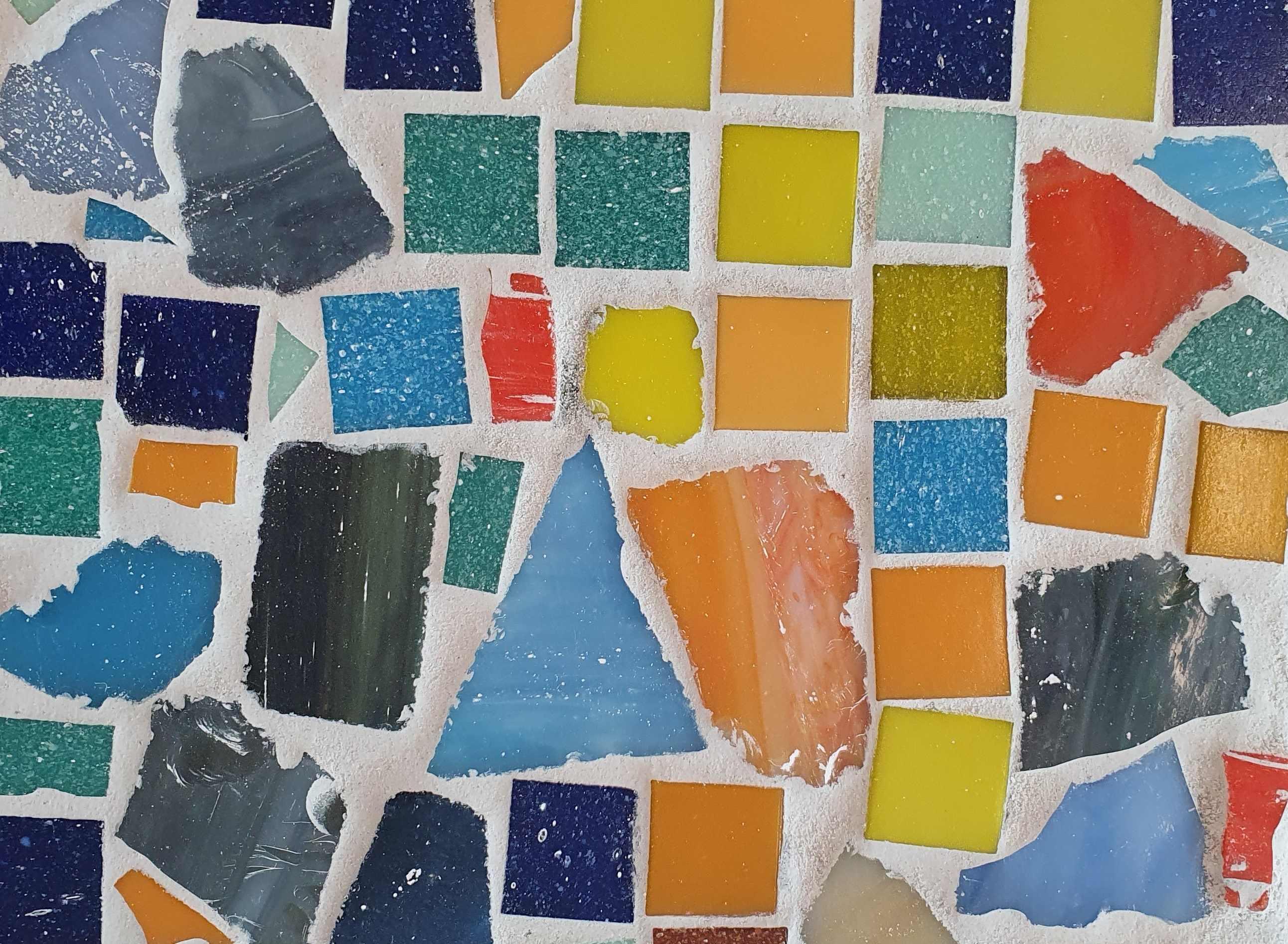 Mosaik vielfarbig
